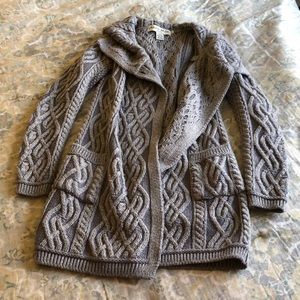 Aran Mor Merino Wool Cardigan